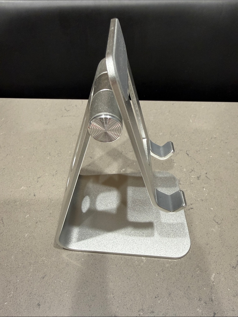 Adjustable Silver Phone Stand - Picture 2 of 2